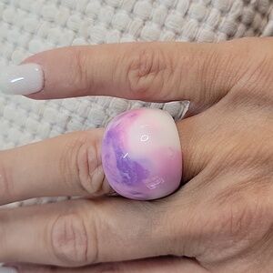 EASTER EGG Tie-Dye Dome Ring
